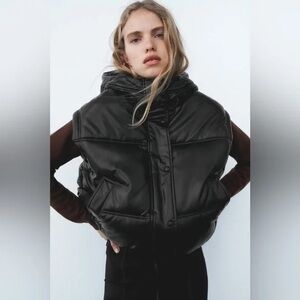 NWT Zara Puffer Vest